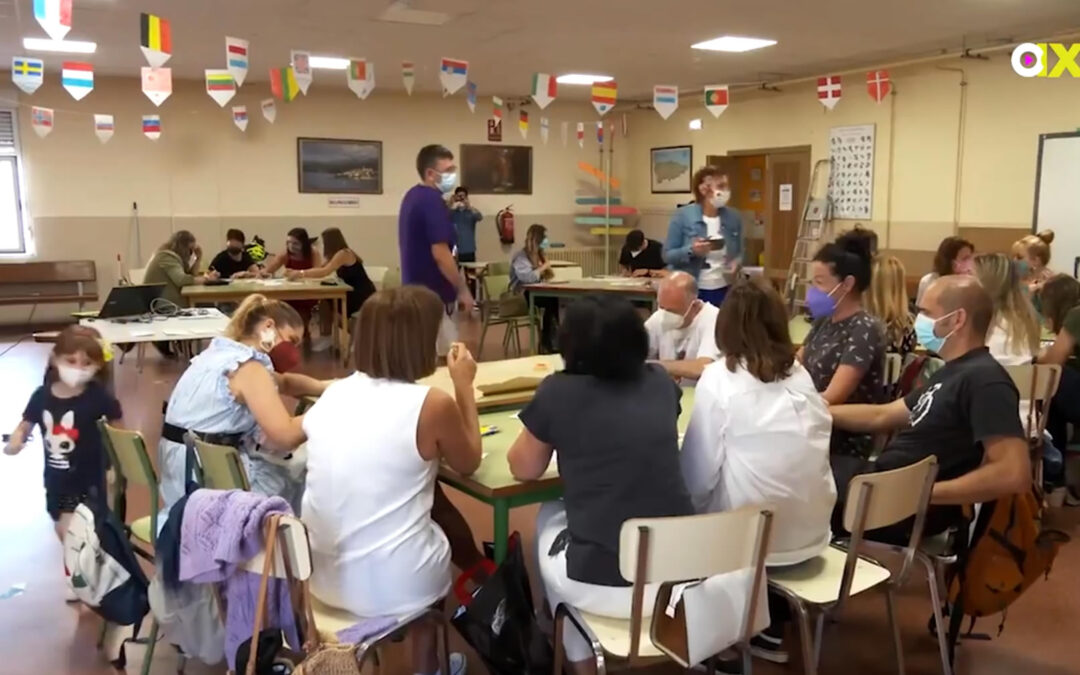 Vídeo: El Colegio Miguel de Cervantes inicia una vuelta al cole diferente