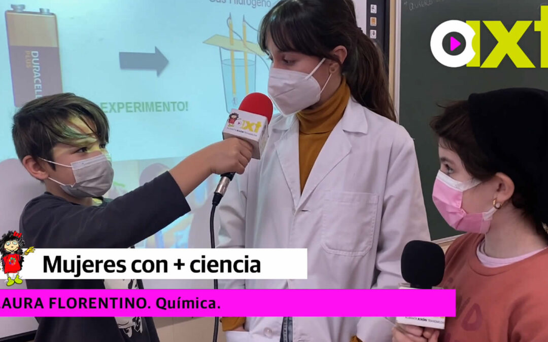 Vídeo: Mujeres con + ciencia. Laura Florentino